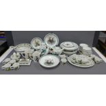 Quantity of Portmeirion Birds of Britain table wares to include a dinner set, serving dishes, bowls,