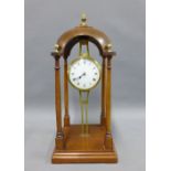 Modern Portico style clock, 42cm