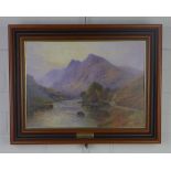 Early Morning a Breanski oiliograph, framed, size overall 50 x 39cm