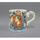 Dame Laura Knight Edward VIII coronation mug, 9cm