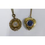 Two ladies vintage fob watches (2)