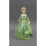 Royal Worcester Grandmothers Dress figure, modelled by Freda Doughty, 16cm