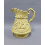 Ridgway and Co moulded jug, with impressed factory marks, 23cm