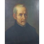 Half length reproduction portrait of a gent, oil on canvas, unsigned, in a gilt frame, 47 x 57cm