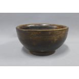 Treen fruit bowl, 25cm