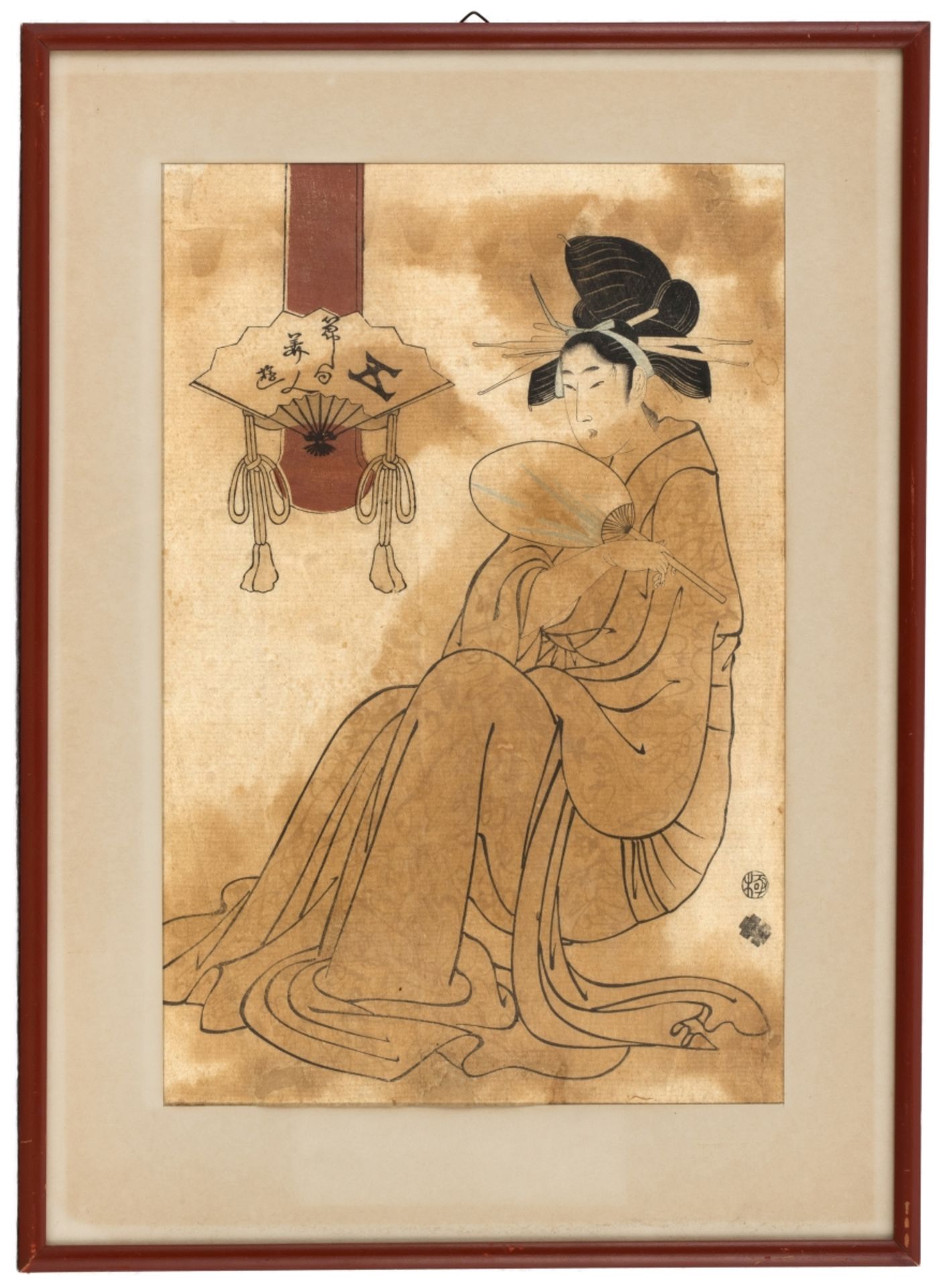 JAPAN | Utamaro, Kitagawa | 1753 Edo, Japan - 1806 Ebenda - Bild 2 aus 2