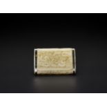 FINE IVORY CIGARETTE CASE WITH DRAGON