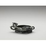 NOGAWA: A RARE BRONZE ‘DRAGON’ BOWL