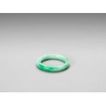 A JADEITE BANGLE, LATE QING TO REPUBLIC