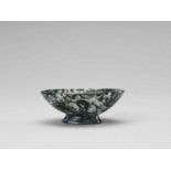 A SMALL MOSS AGATE BOWL, QING