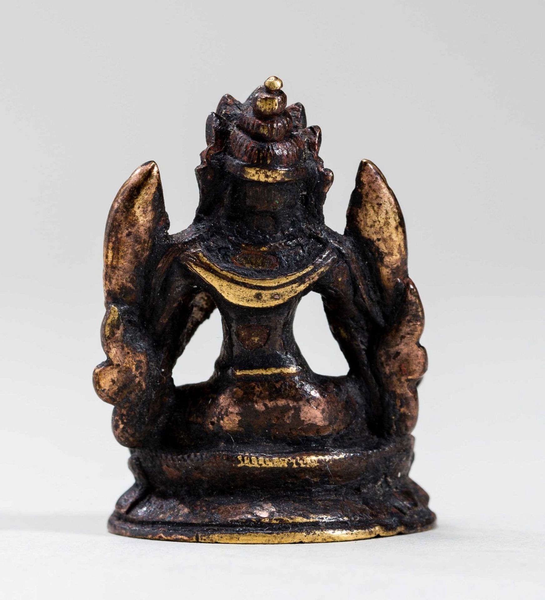 FOUR SMALL CULT BRONZES - Image 2 of 9