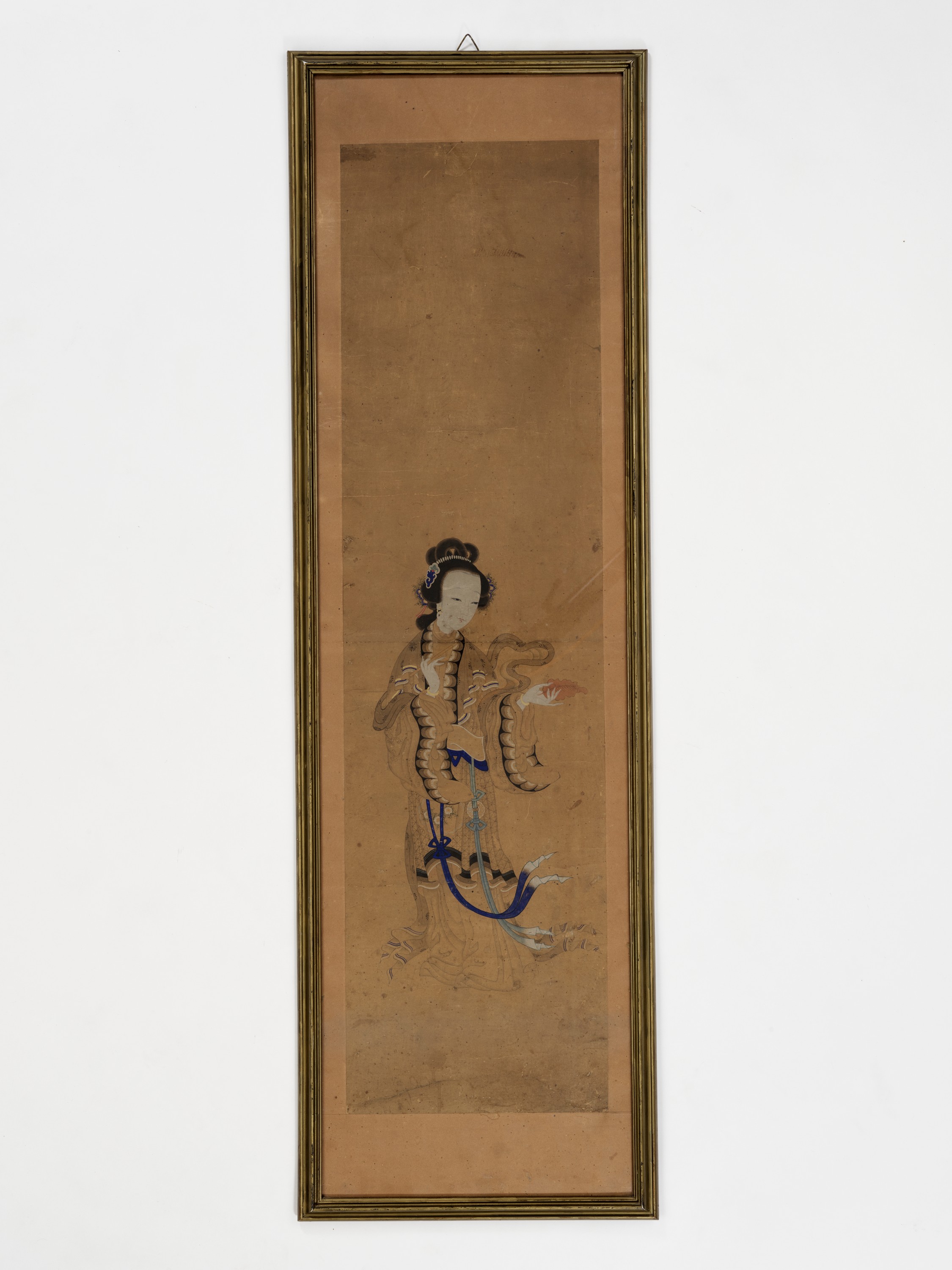 MEIREN WRITING ON A BODHI LEAF', QING - Image 4 of 6