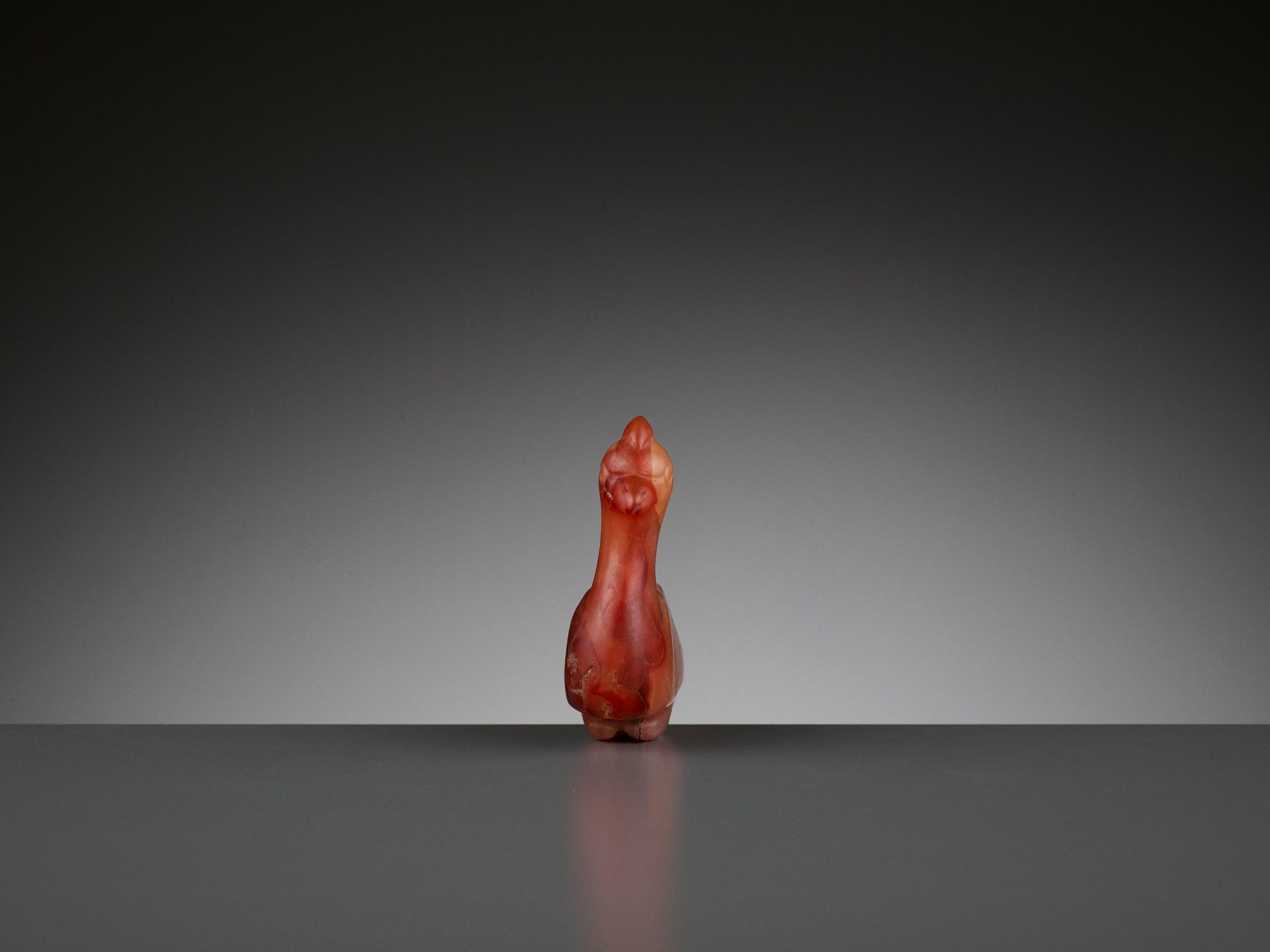 A CARNELIAN 'ROOSTER' PENDANT, 1ST MILLENNIUM AD - Bild 5 aus 8