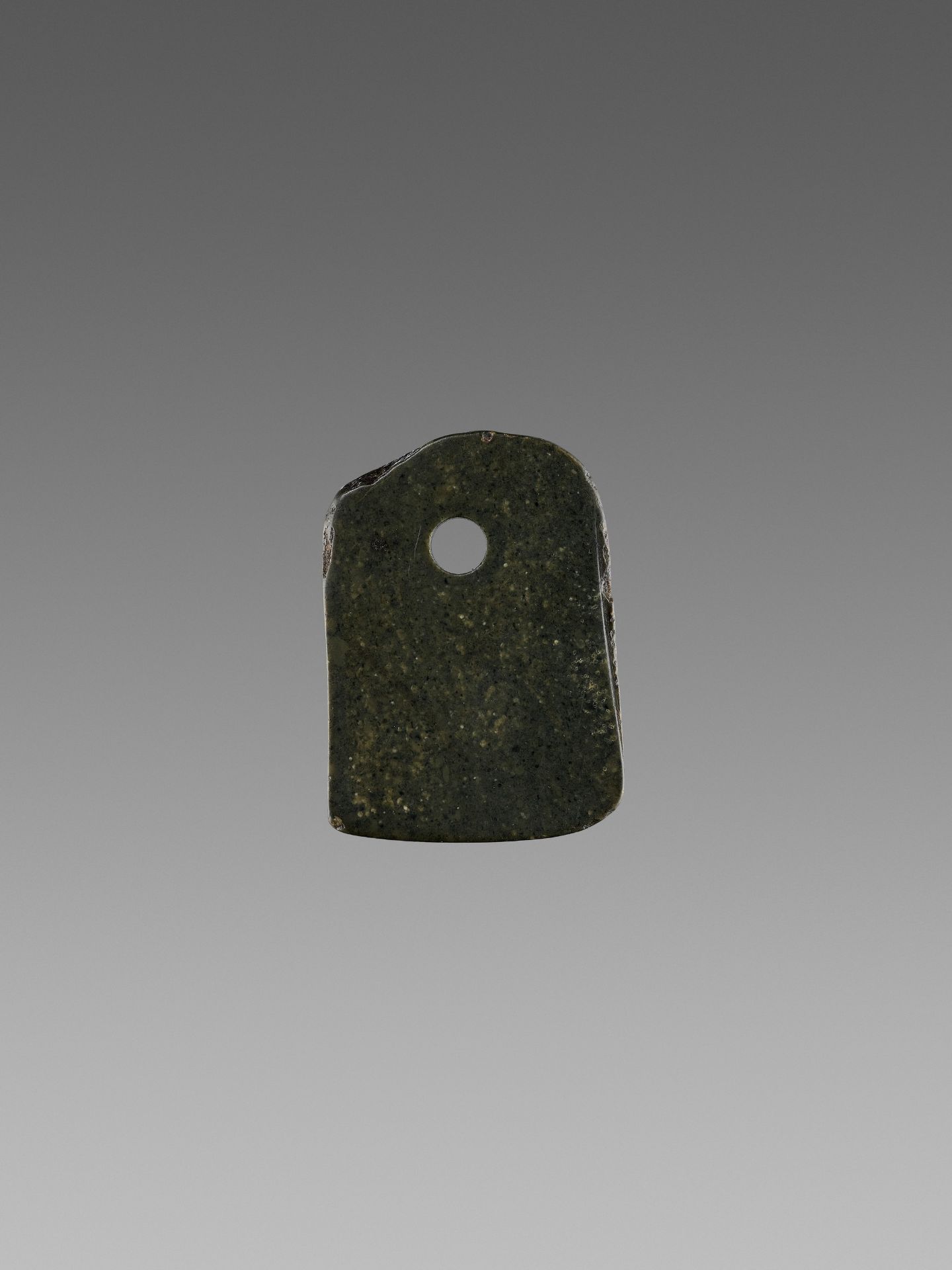 A BLACK JADE AXE, 2ND MILLENNIUM BC - Image 2 of 7