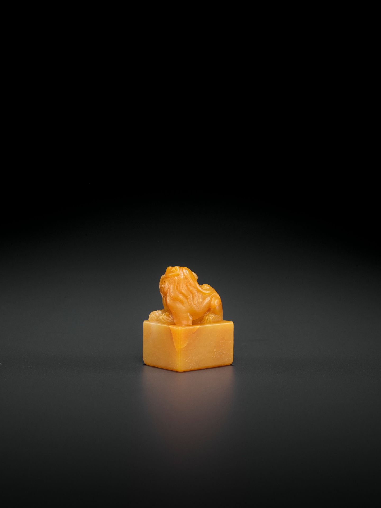 A CARVED TIANHUANG 'BUDDHIST LION' SEAL FOR LI GAO - Image 8 of 11