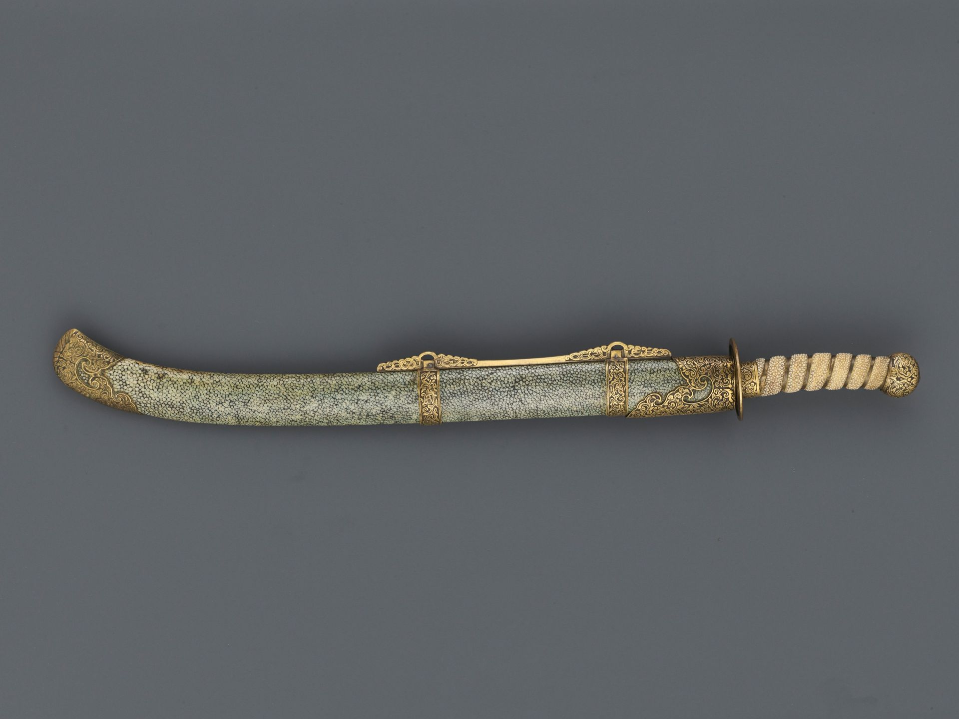 A CEREMONIAL SWORD AND SCABBARD, QING DYNASTY - Bild 7 aus 7