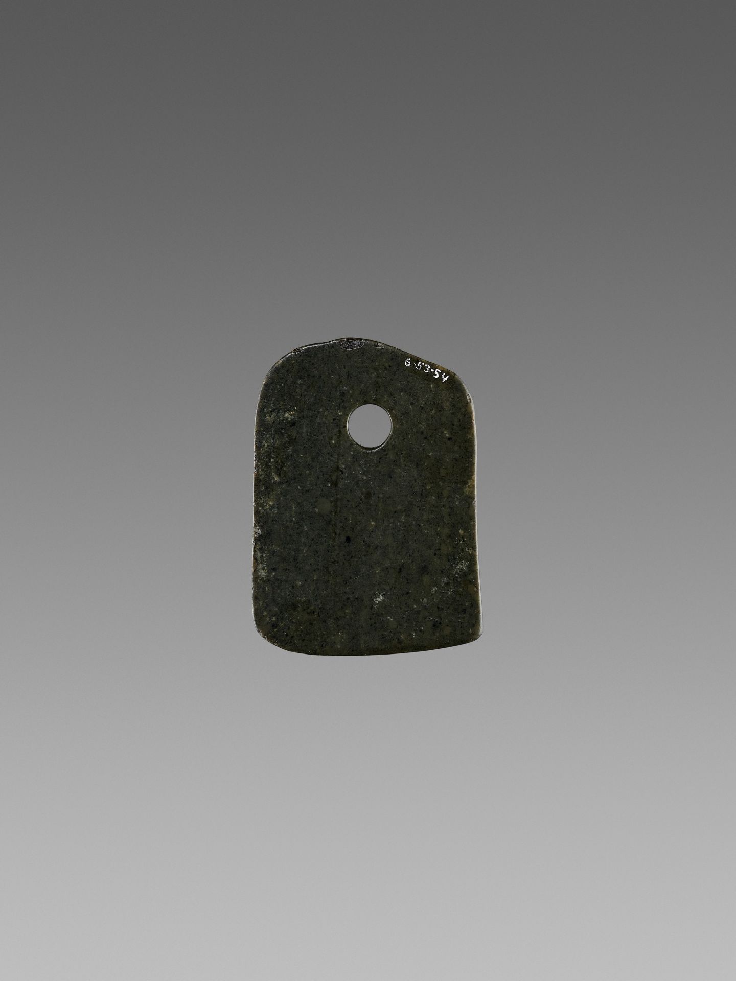 A BLACK JADE AXE, 2ND MILLENNIUM BC - Image 3 of 7