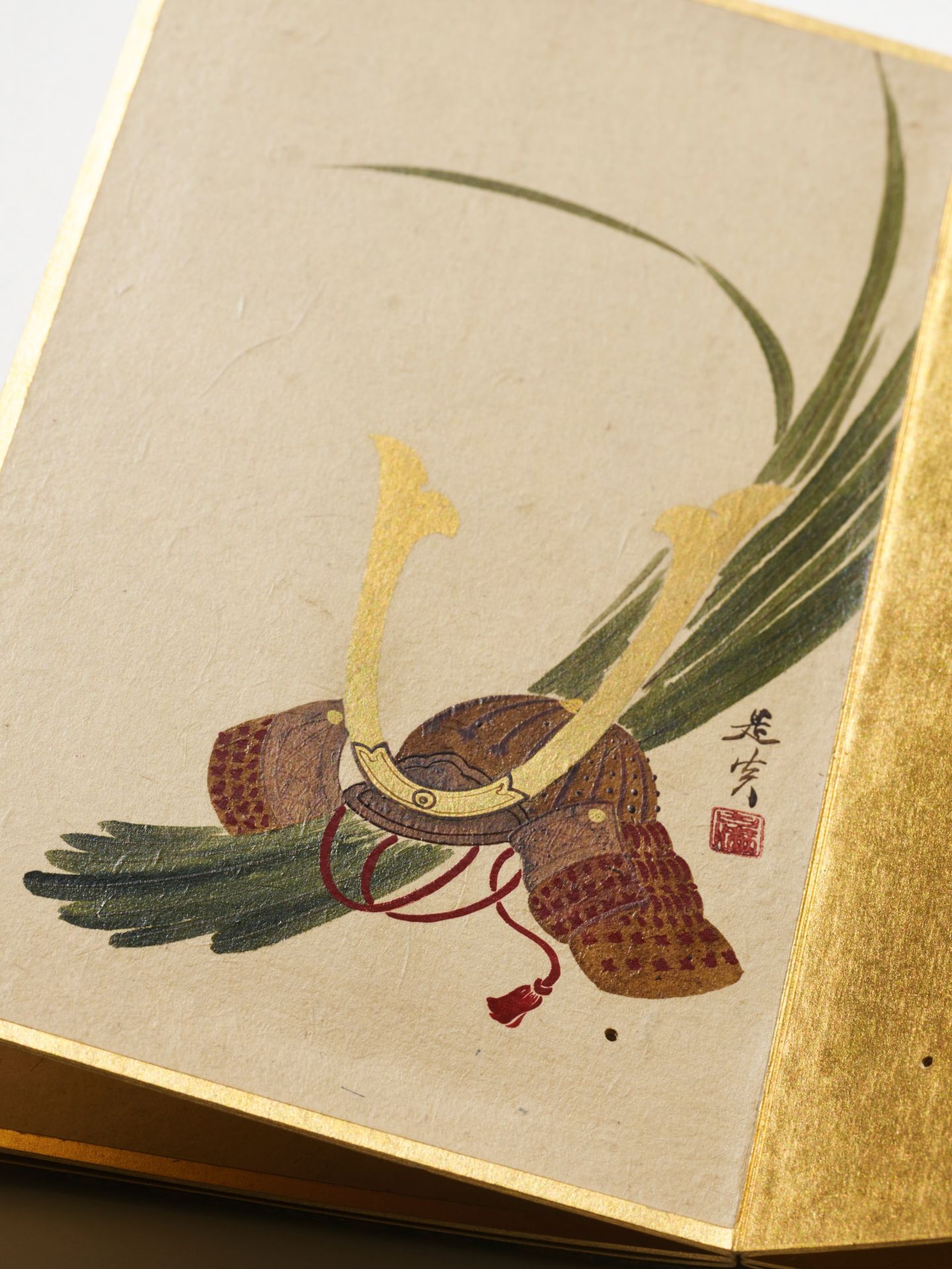 ZESHIN: AN ALBUM OF FIVE LACQUER PAINTINGS - Image 13 of 29