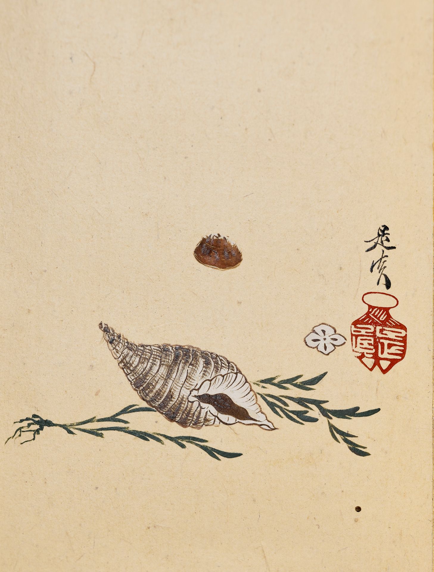 ZESHIN: AN ALBUM OF FIVE LACQUER PAINTINGS - Image 3 of 29