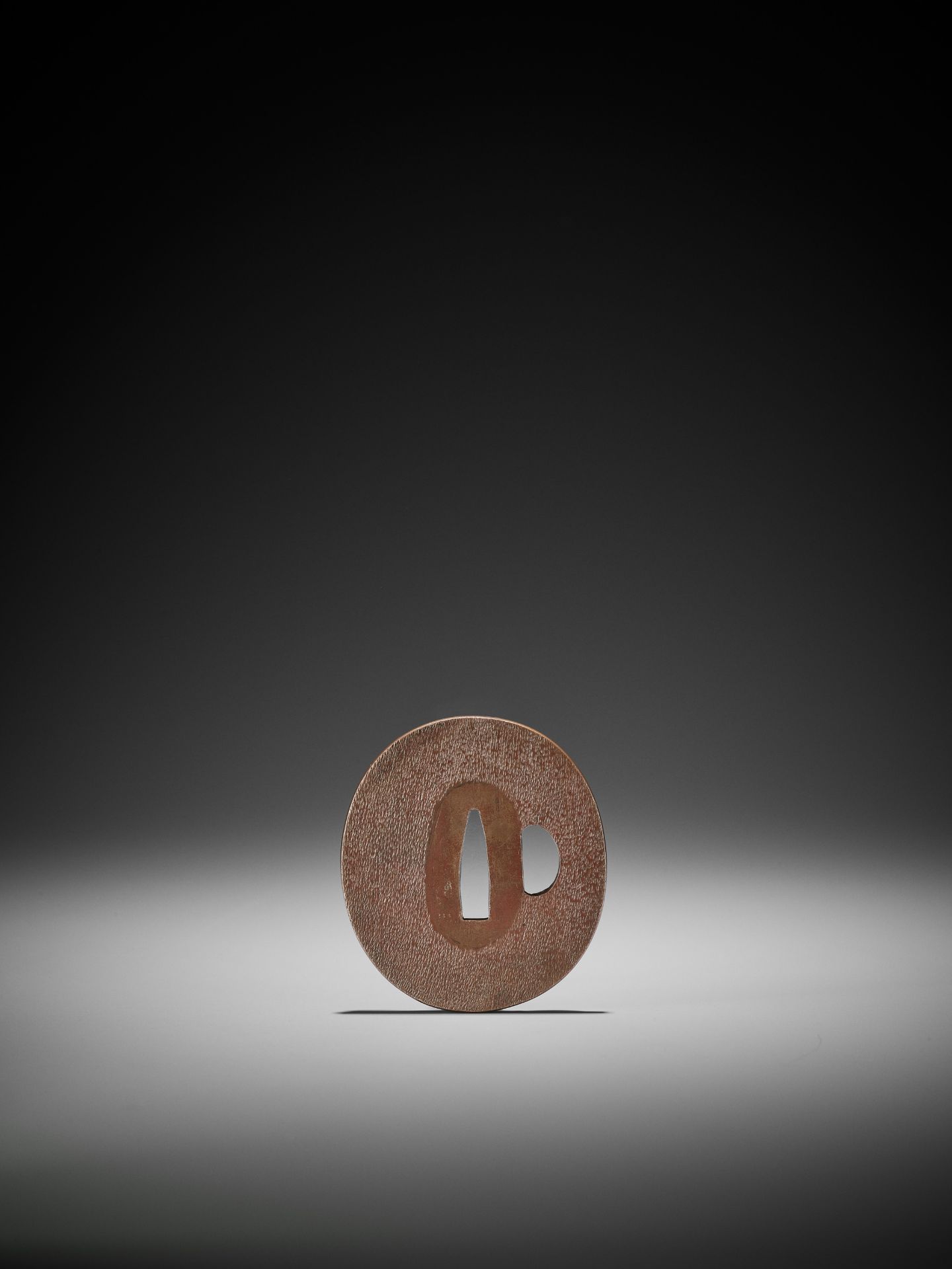 A NARA SCHOOL COPPER AND SHIBUICHI TSUBA WITH A WRITHING SNAKE - Image 4 of 5