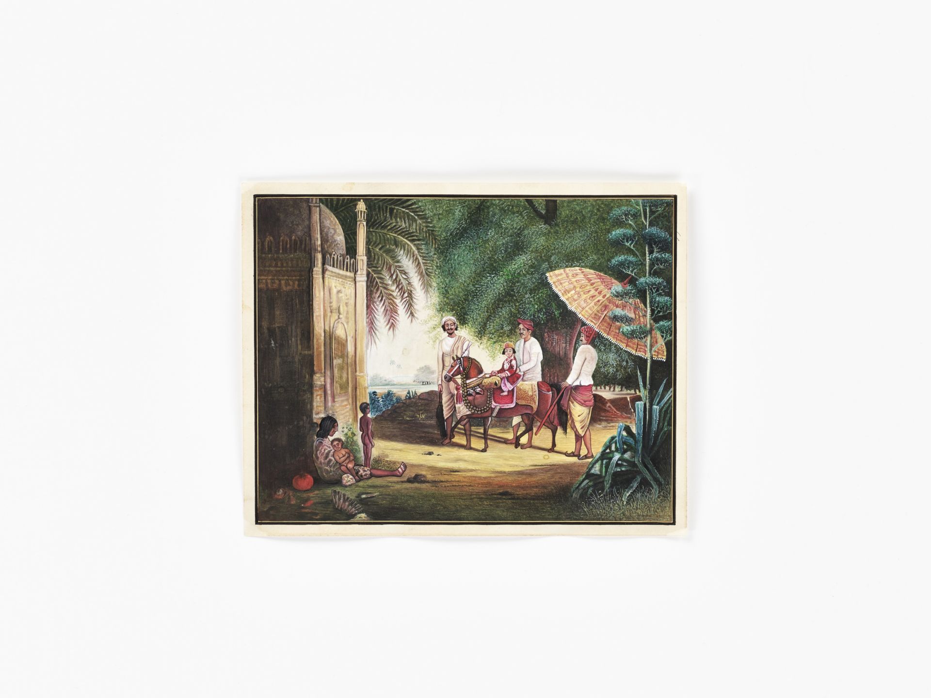 A SET OF 14 INDIAN COMPANY SCHOOL PAINTINGS - Image 24 of 29