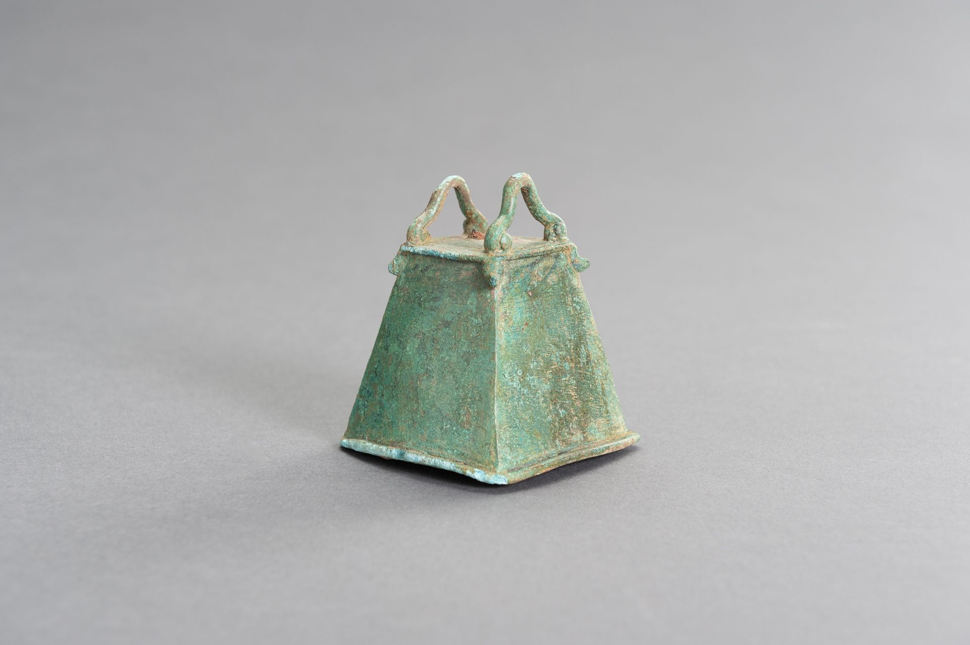 A SMALL BRONZE BELL