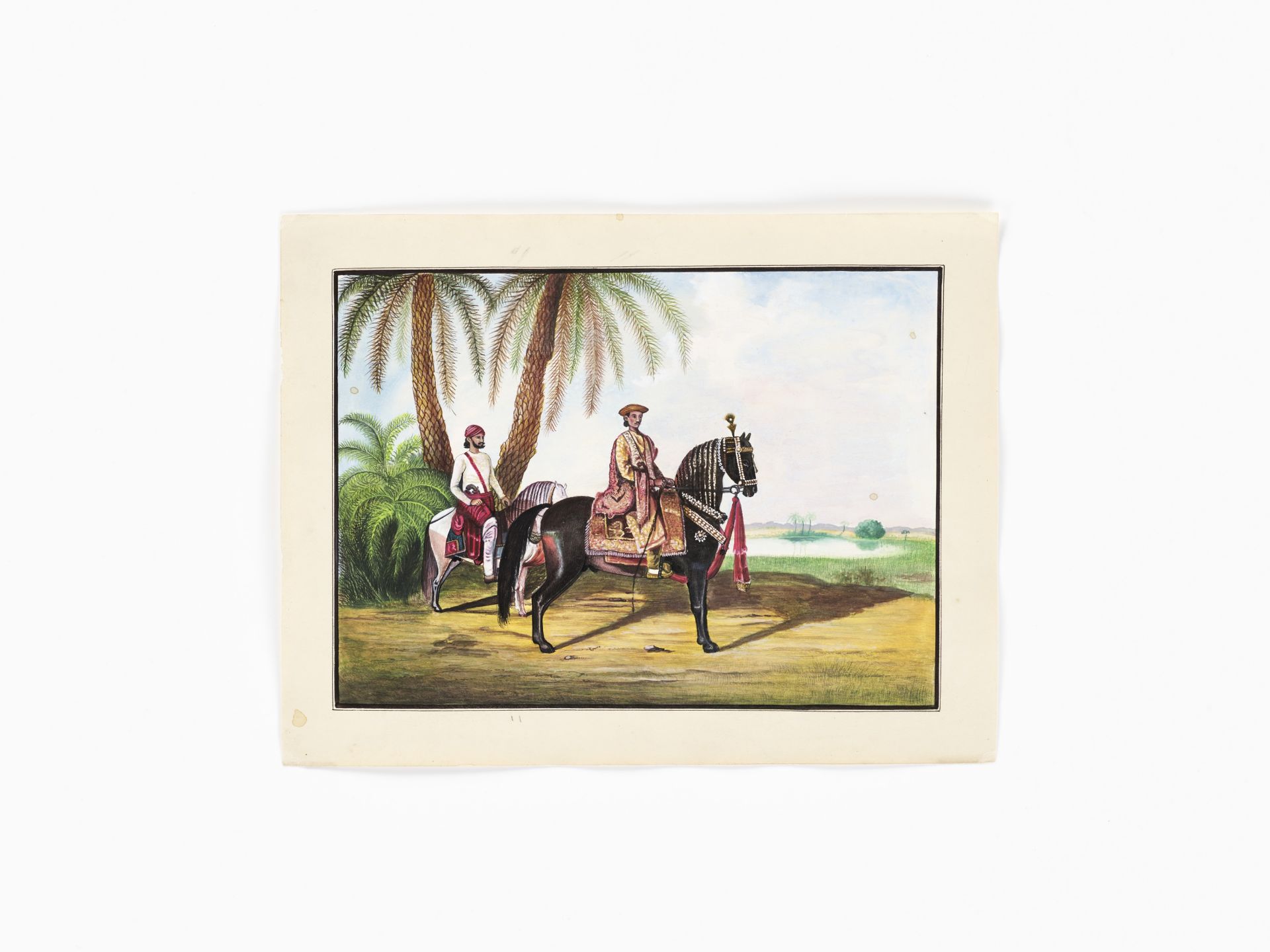 A SET OF 14 INDIAN COMPANY SCHOOL PAINTINGS - Image 6 of 29