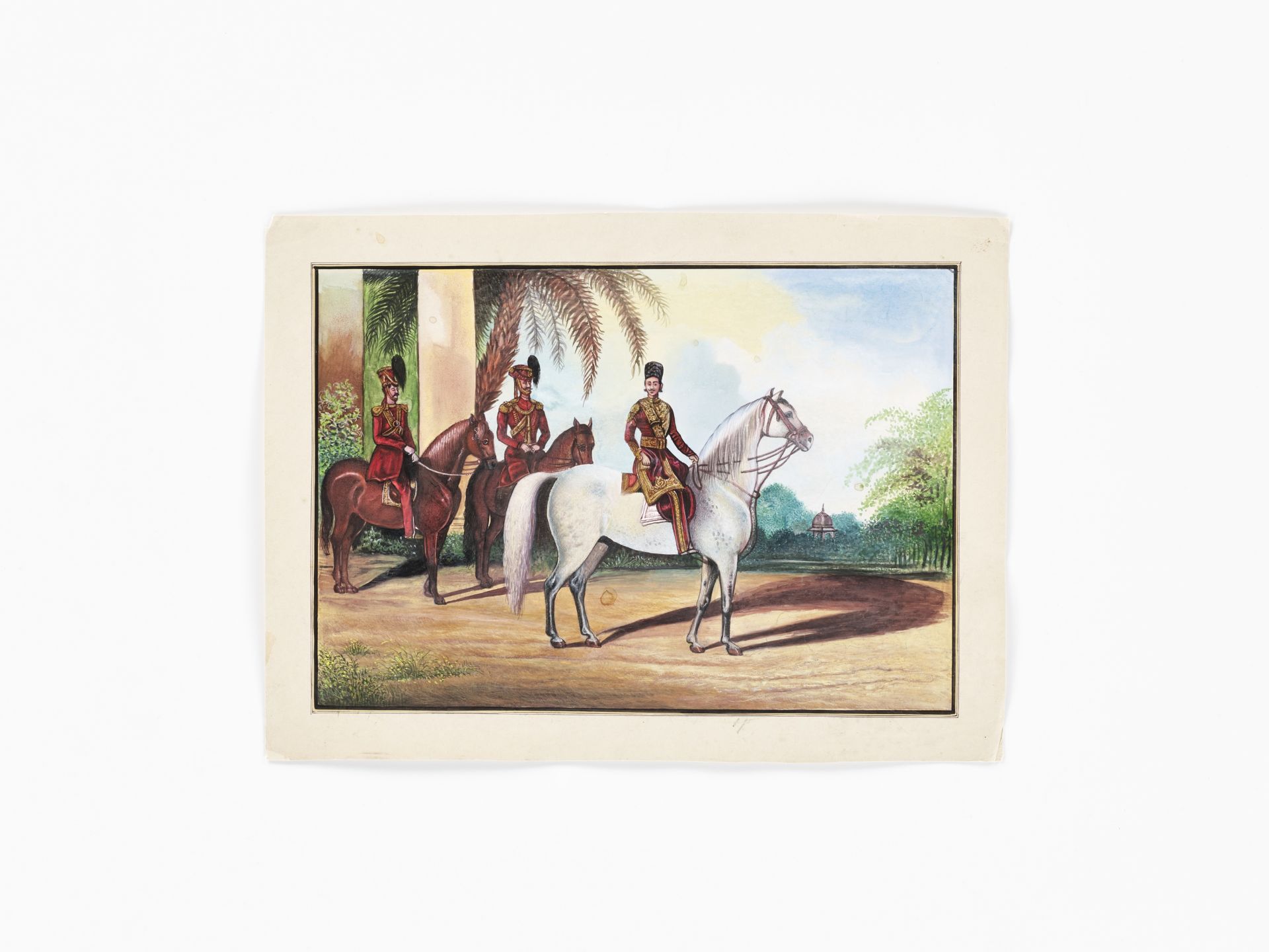 A SET OF 14 INDIAN COMPANY SCHOOL PAINTINGS - Image 10 of 29