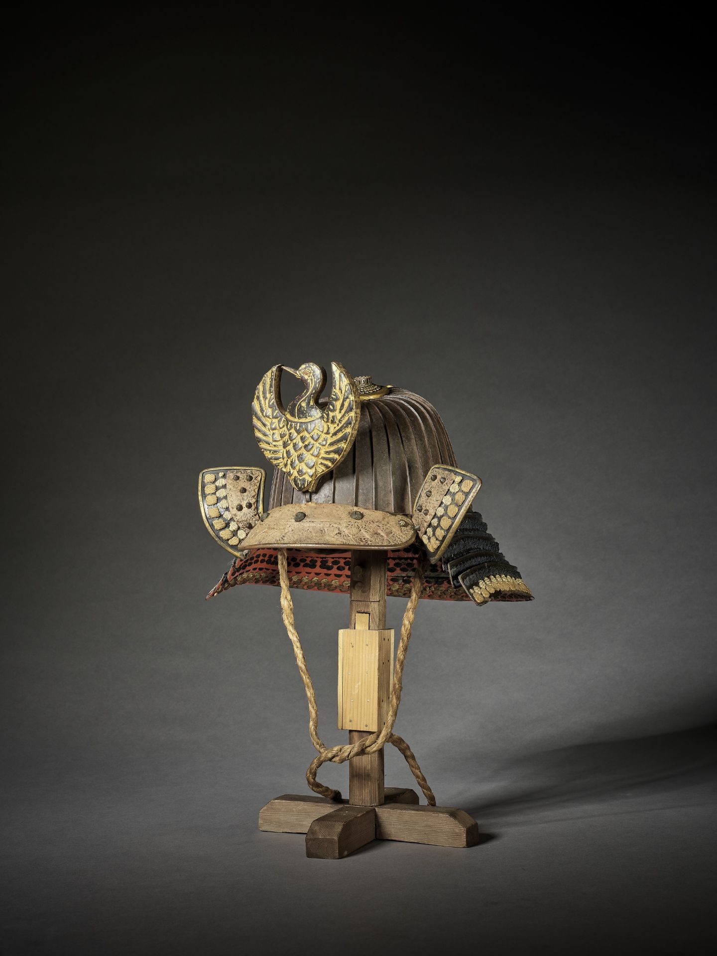 AN IRON KABUTO (HELMET) - Image 12 of 16