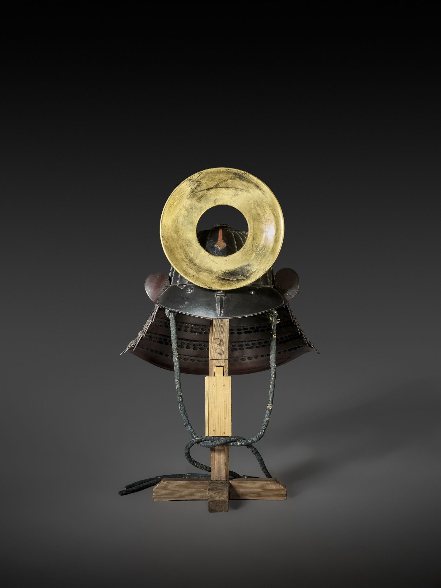 AN IRON KABUTO (HELMET)