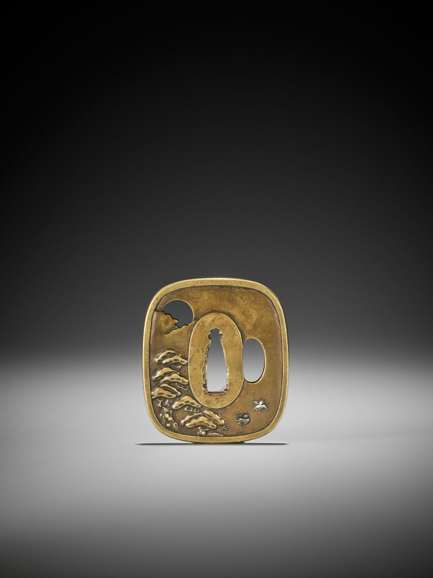 YASUCHIKA: A NARA SCHOOL SENTOKU TSUBA - Image 2 of 5