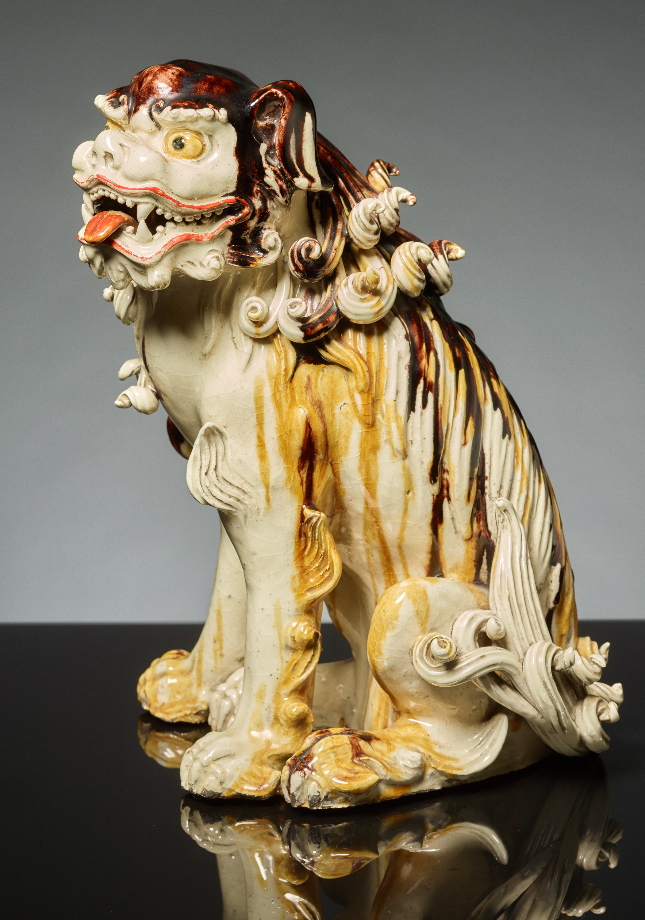 SEATED LION DOG KARASHISHI - Image 4 of 5