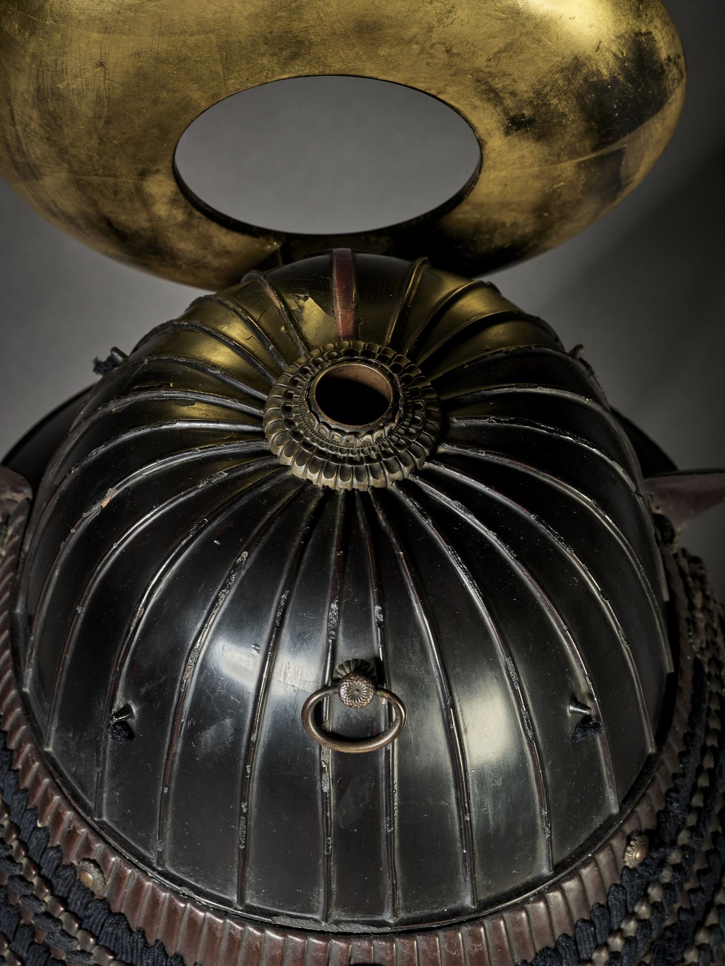 AN IRON KABUTO (HELMET) - Image 5 of 16