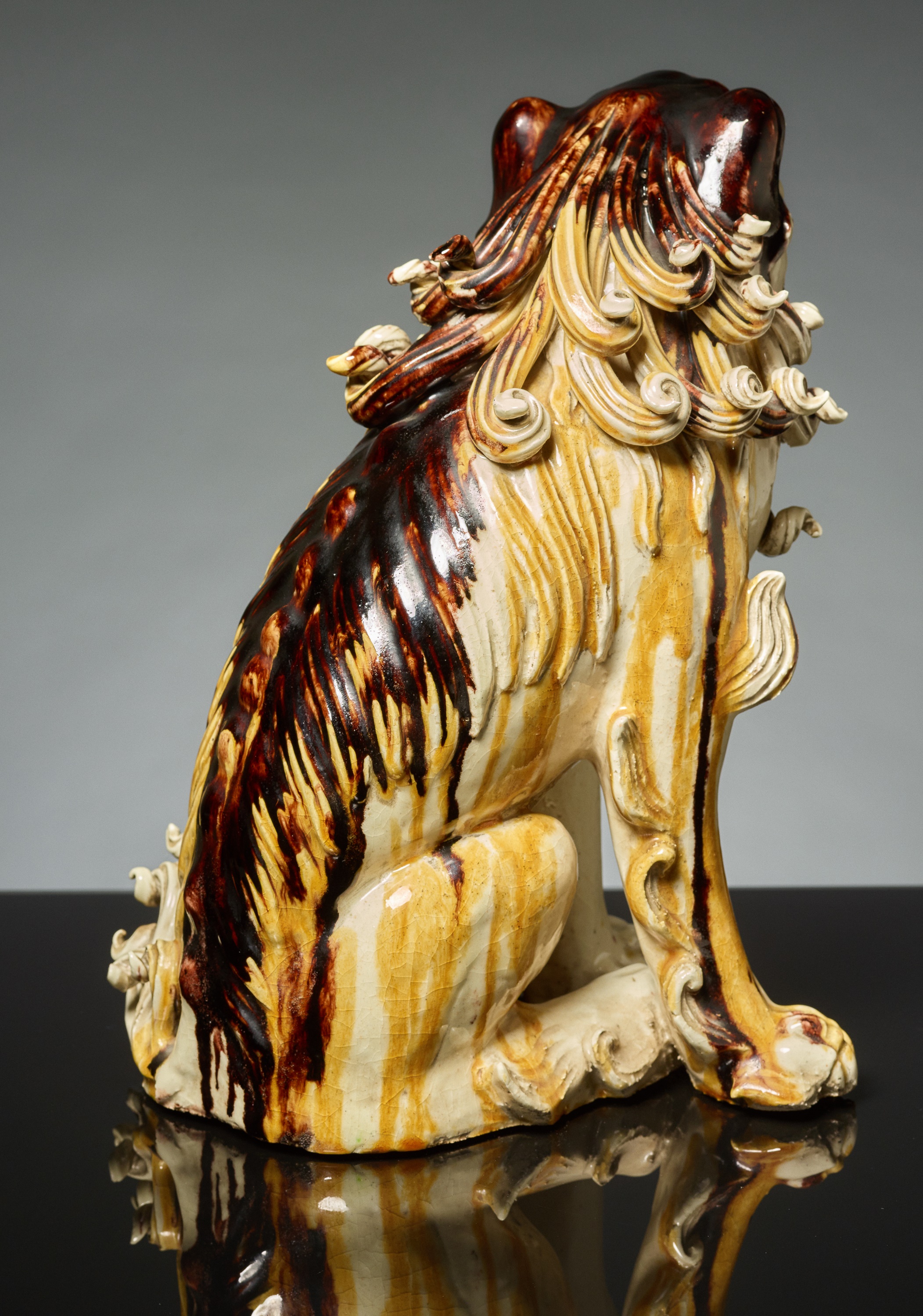 SEATED LION DOG KARASHISHI - Image 3 of 5