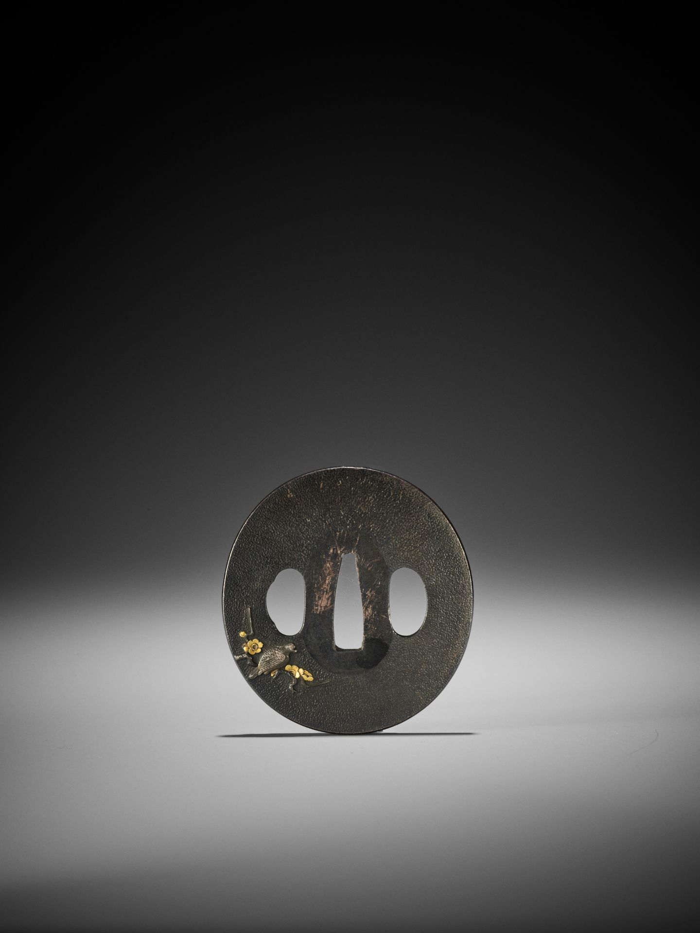 A SHIBUICHI AND GOLD TSUBA - Image 2 of 4