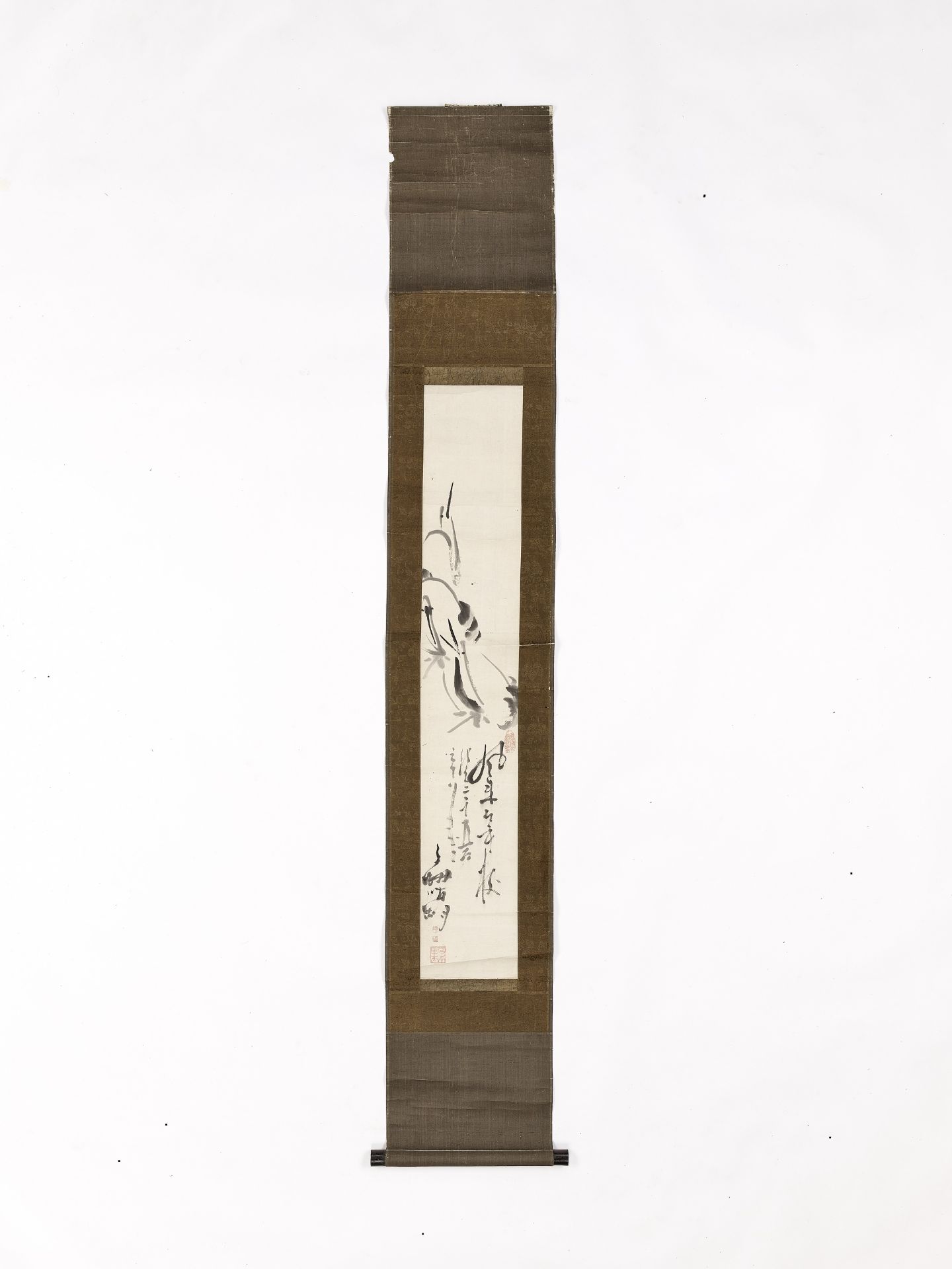 OKUHARA SEIKO (1837-1912): A HANGING SCROLL KAKEJIKU PAINTING - Image 2 of 5