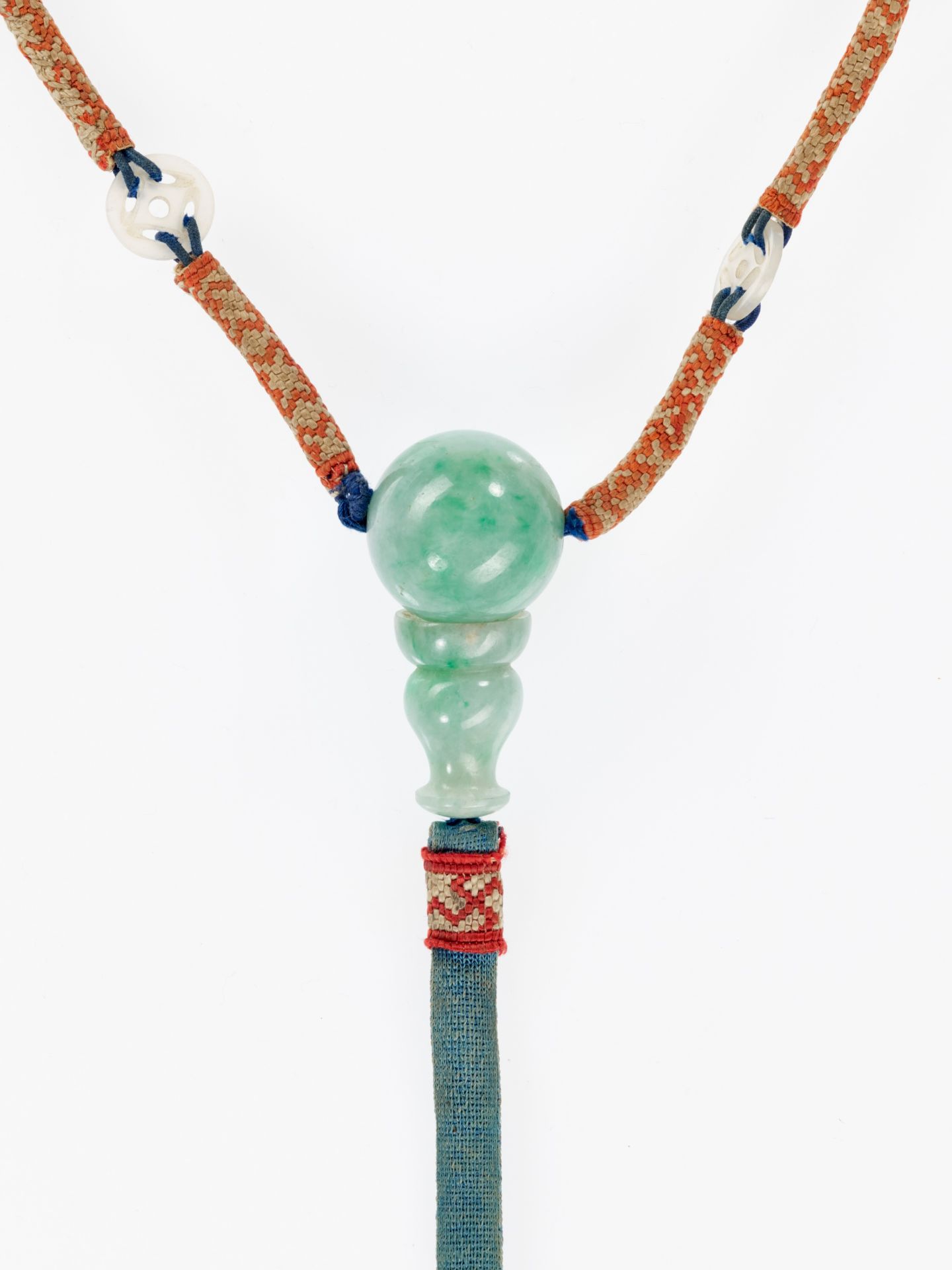 AN IMPRESSIVE TOURMALINE COURT NECKLACE, CHAOZHU, MID-QING - Image 7 of 14