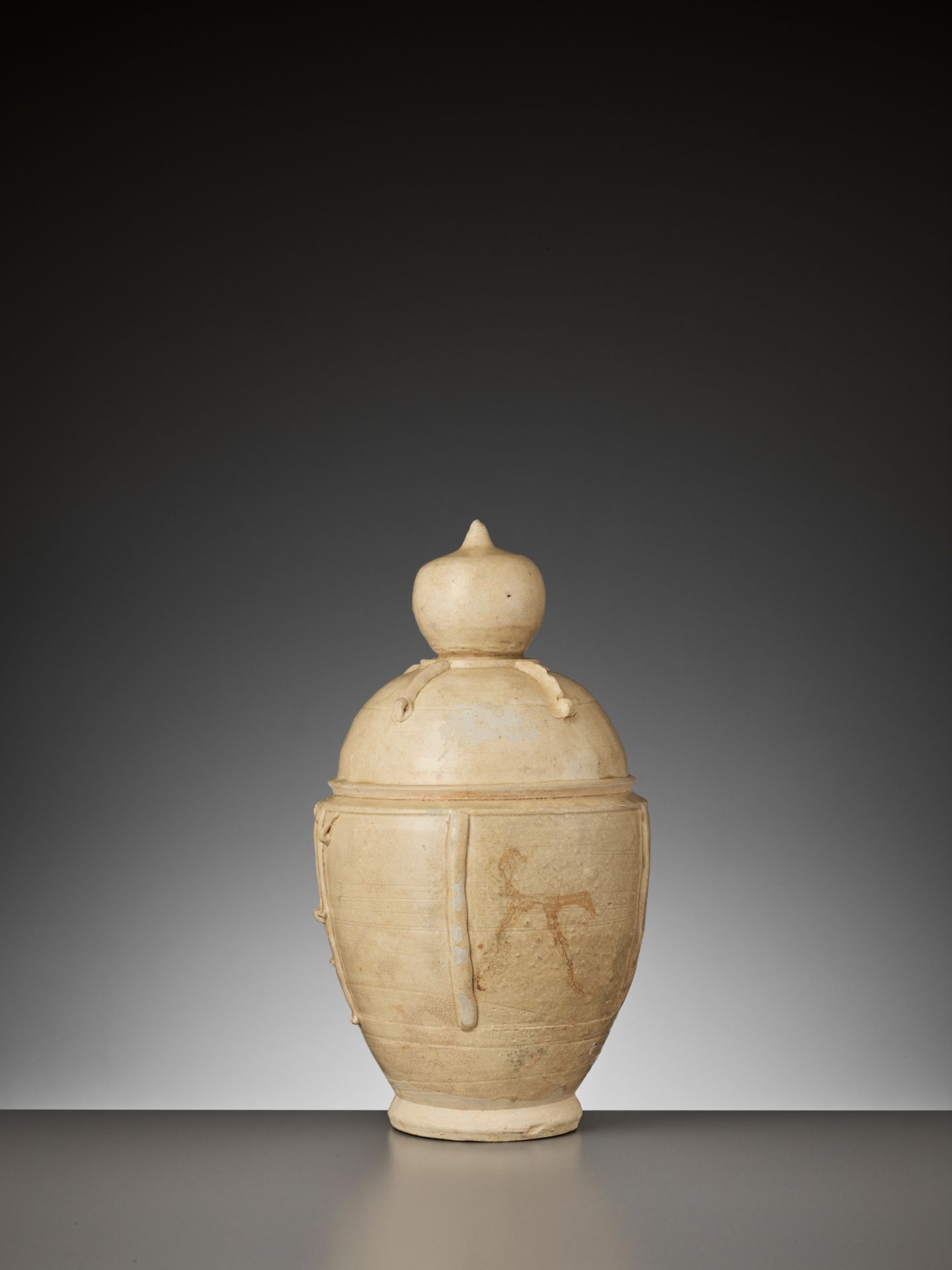 A RARE QINGBAI 'GRANARY' VESSEL, SOUTHERN SONG TO YUAN DYNASTY - Image 2 of 8