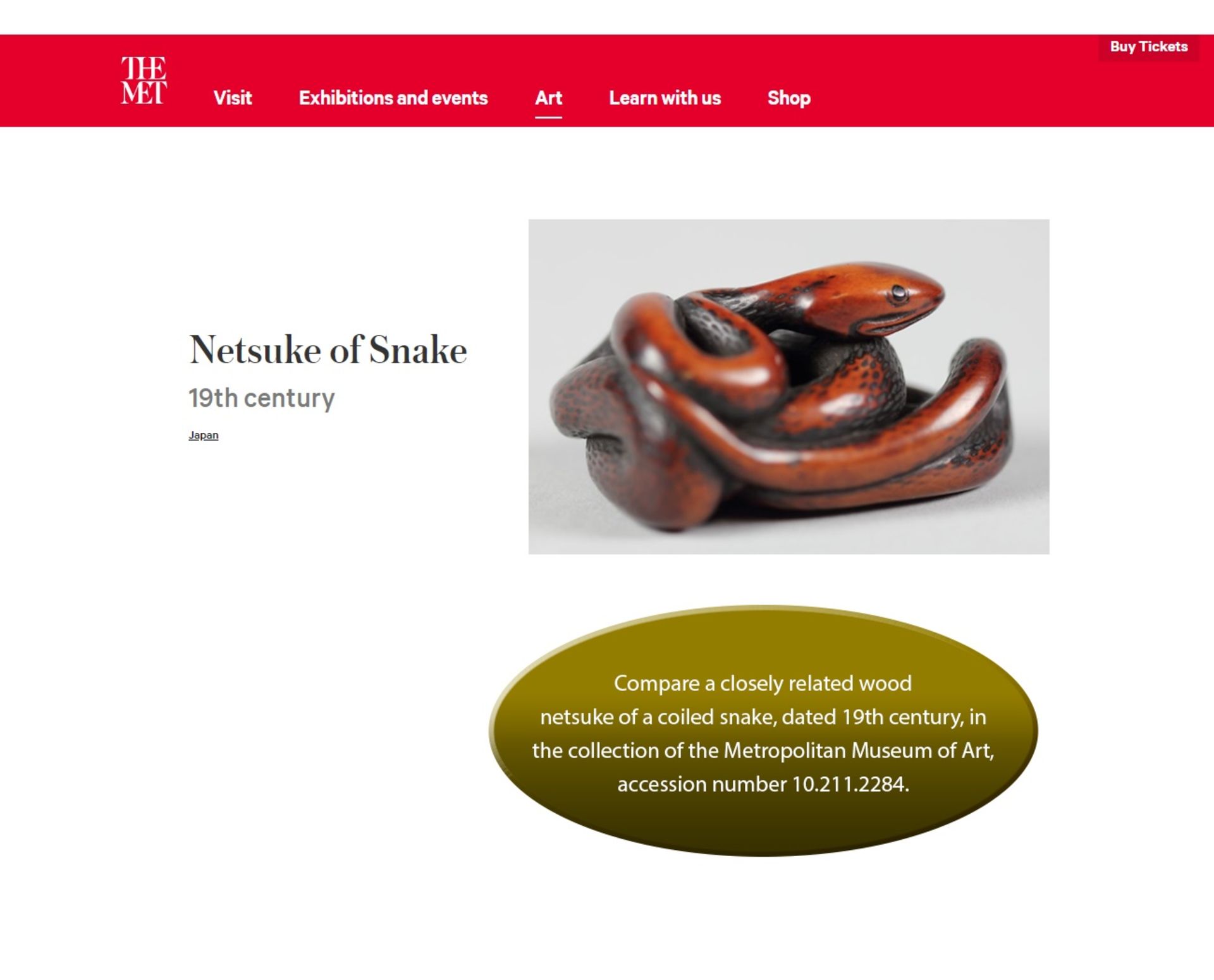 A LARGE AND POWERFUL WOOD NETSUKE OF A COILED SNAKE - Image 10 of 10