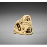 SHOMINSAI CHIKAMASA: AN IVORY NETSUKE OF THE HUNT FOR THE SHUTENDOJI