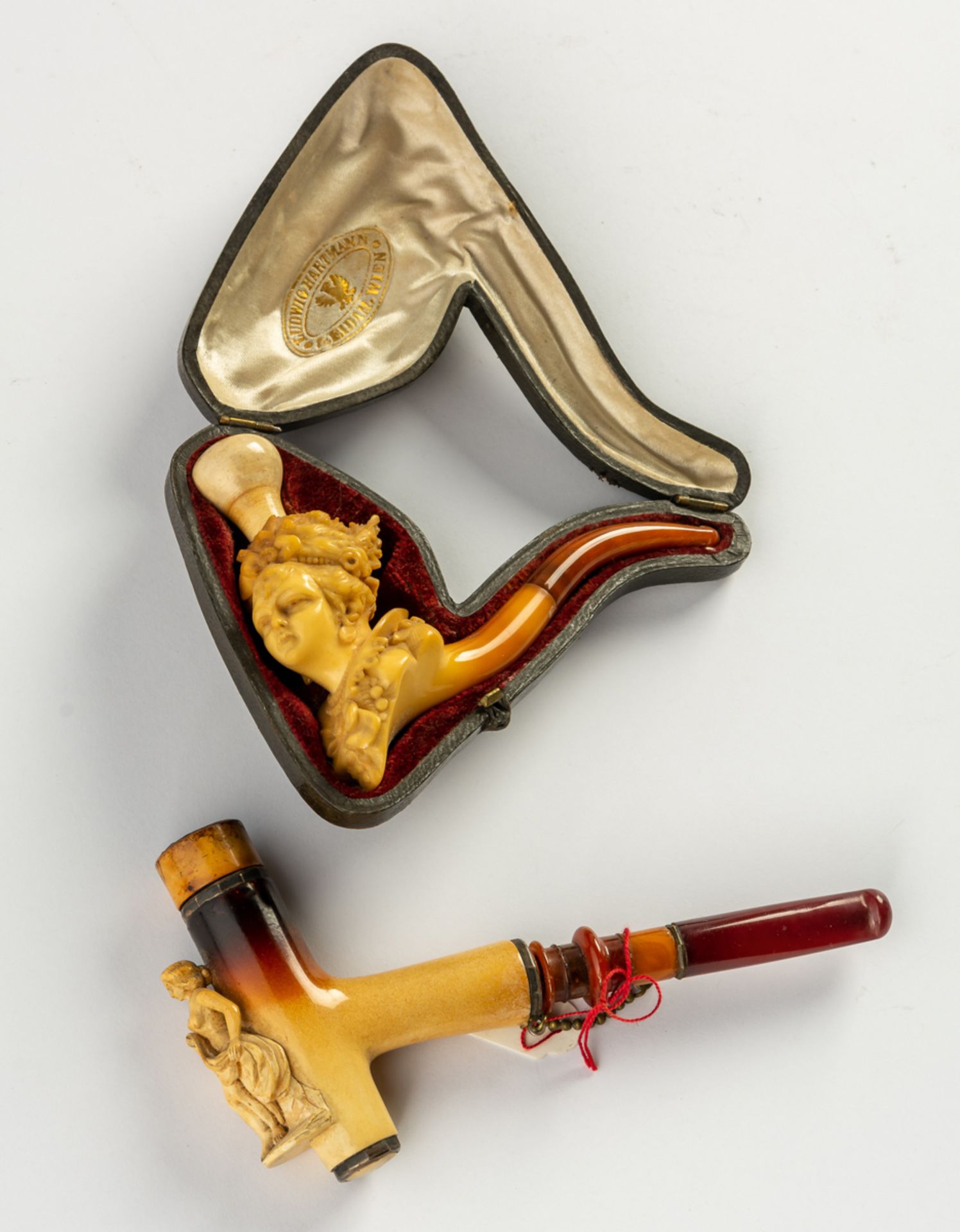 2 MEERSCHAUM-PFEIFEN