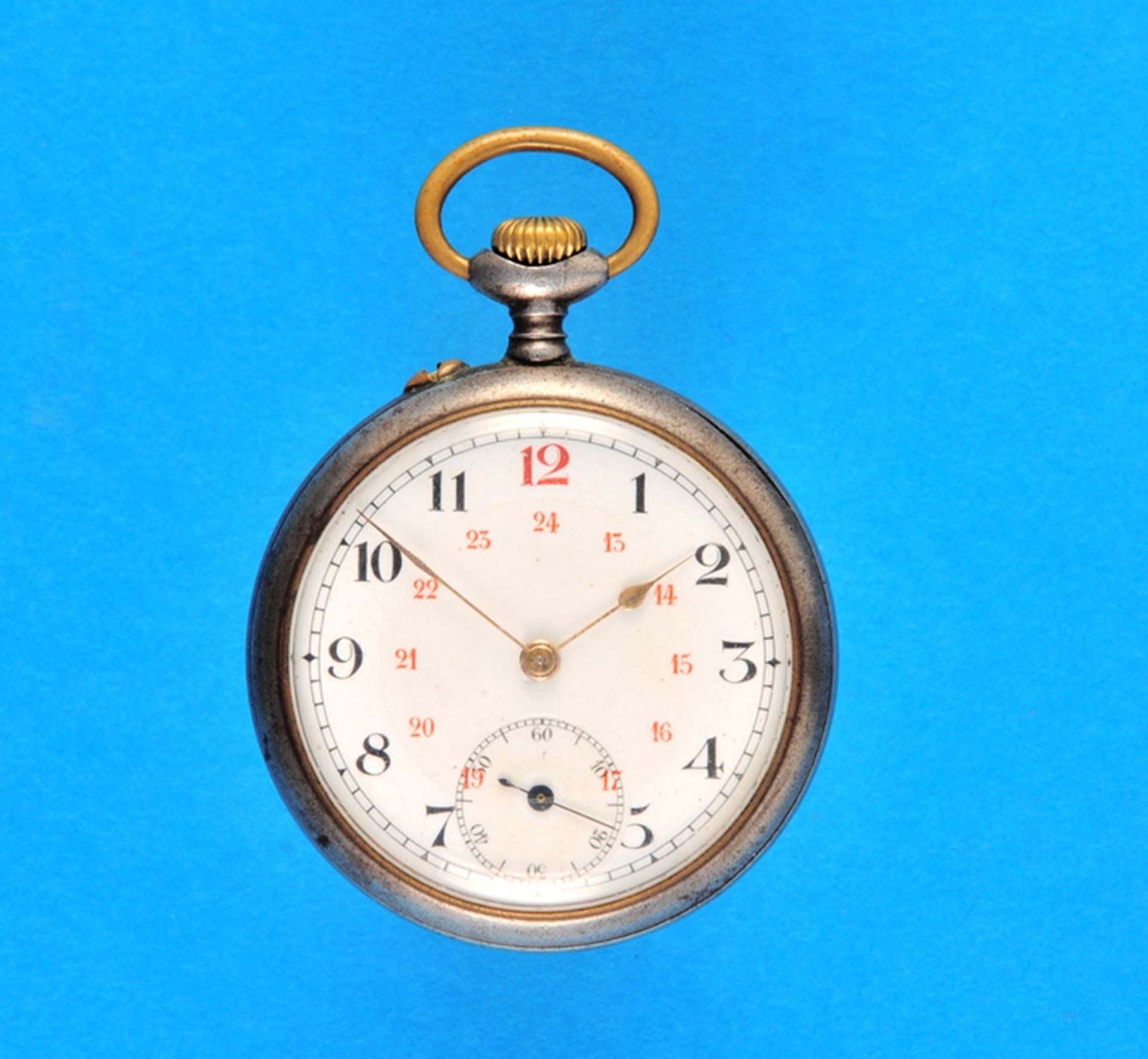 Metal pocket watch