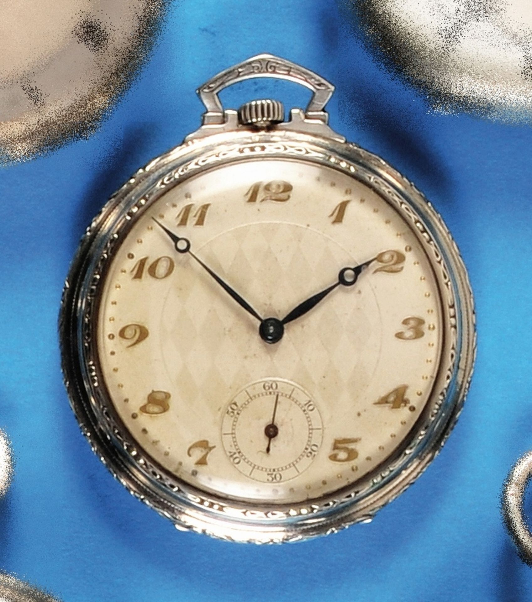 Sterling-silver tailcoat watch