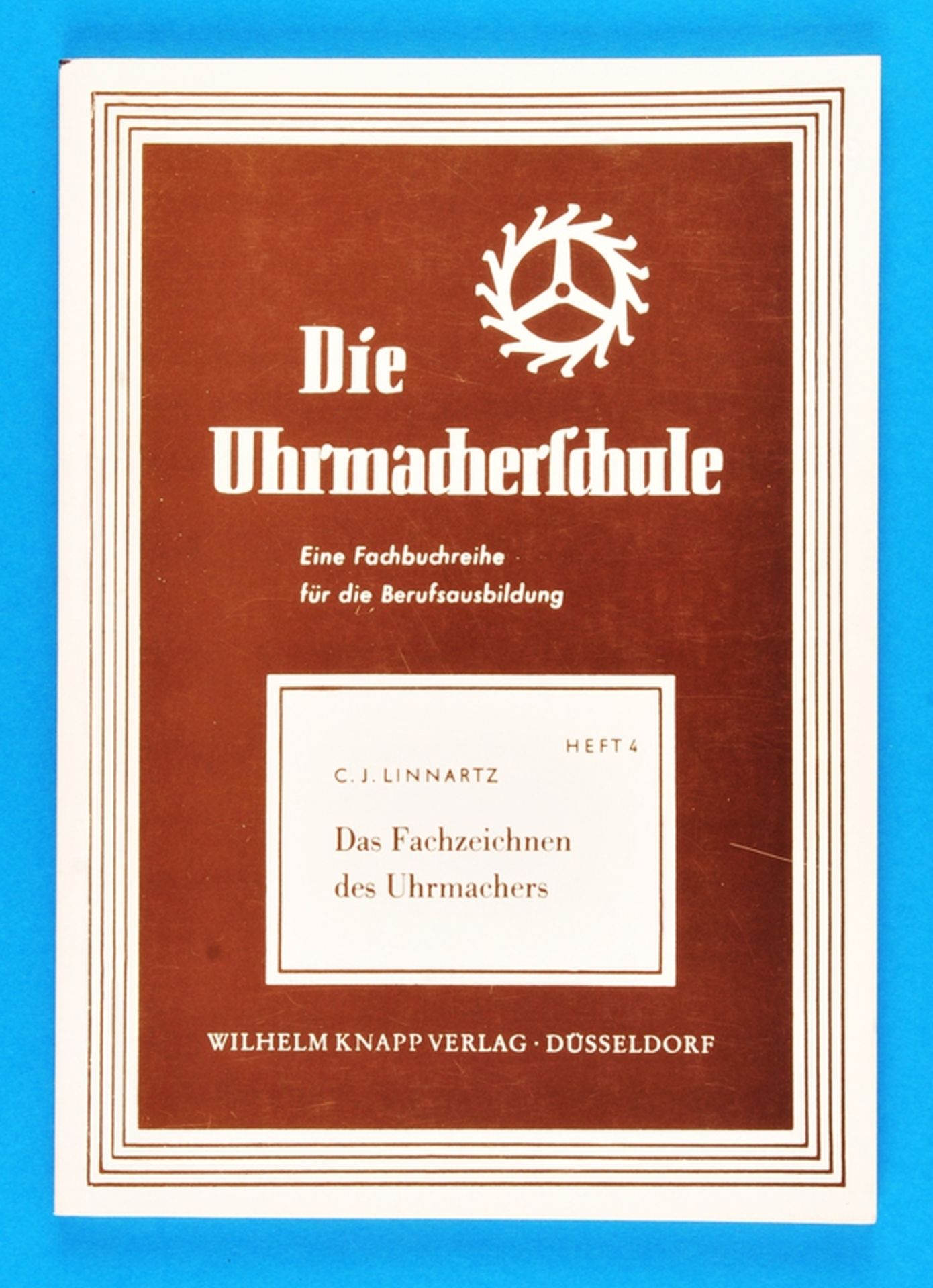 C. Jos Linnartz, Das Fachzeichnen des Uhrmachers, Ein Leitfaden für den Zeichenunterricht an Berufss