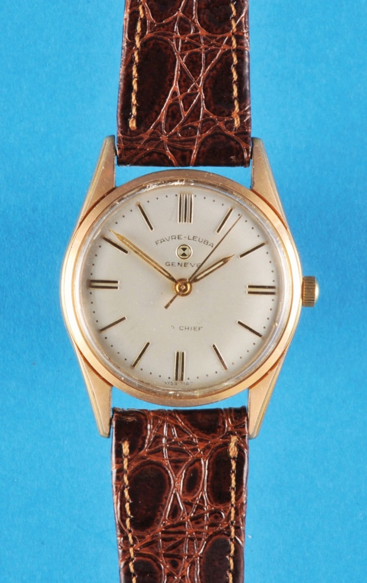 Favre-Leuba "Sea-Chief", wristwatch with center second
