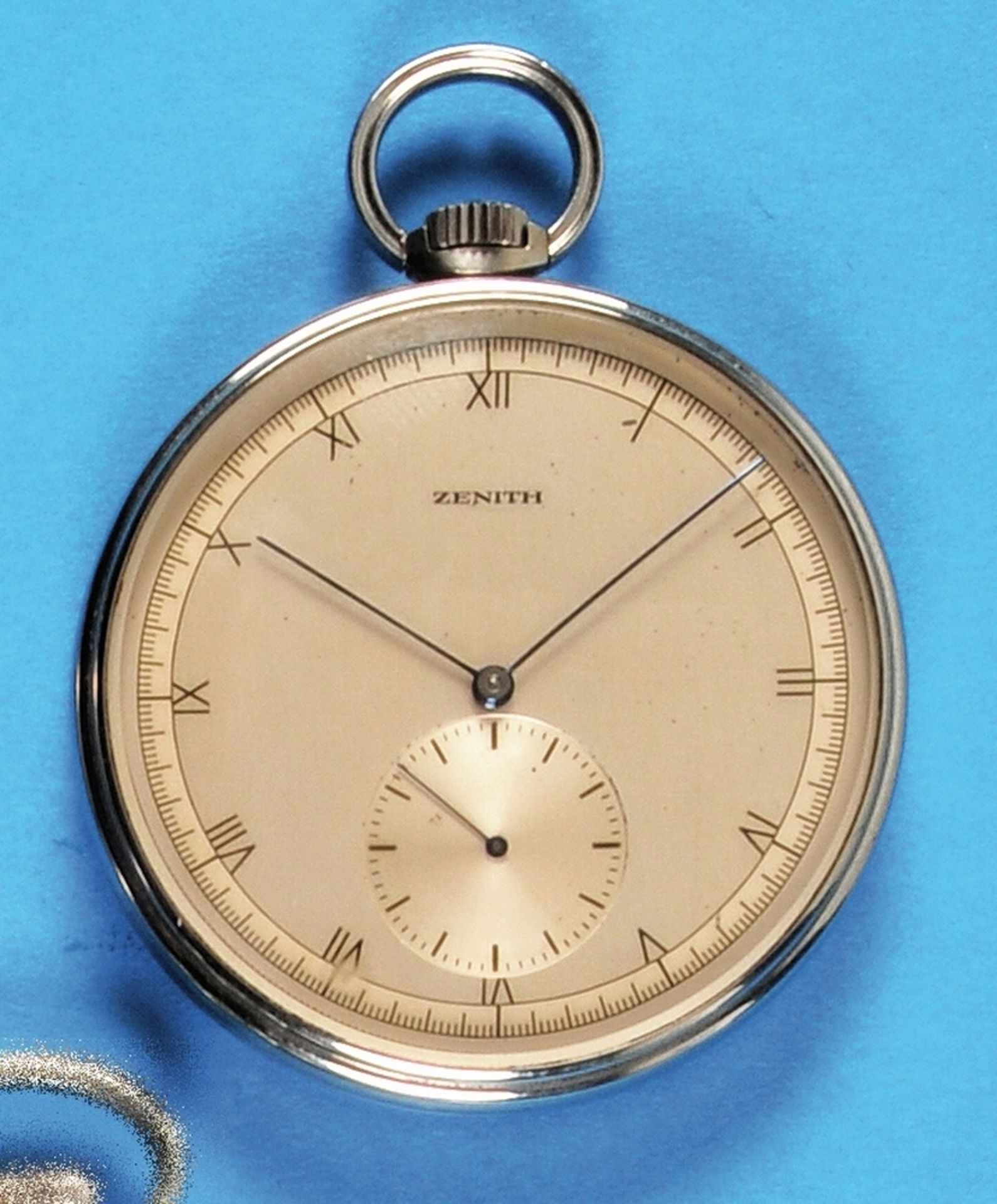 Big Zenith metal pocket watch - Bild 2 aus 2