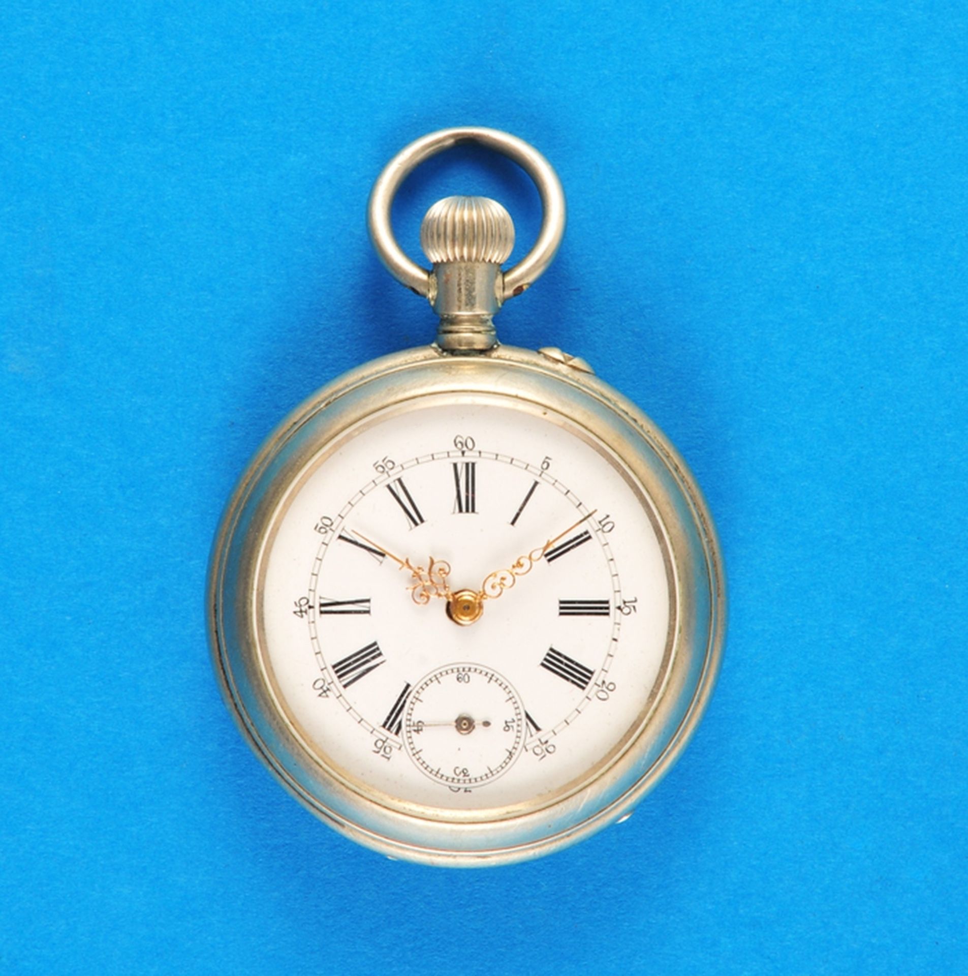 Metal pocket watch, trademark "Extra"