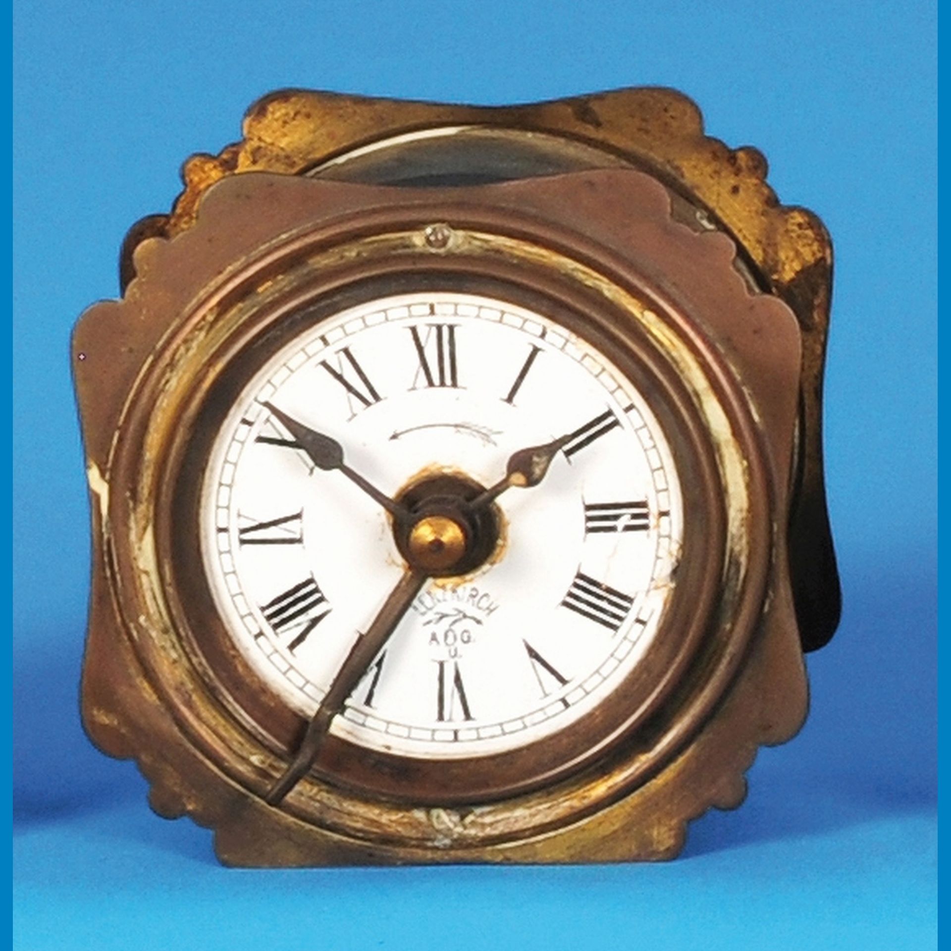 Small Lenzkirch pendulum alarm clock