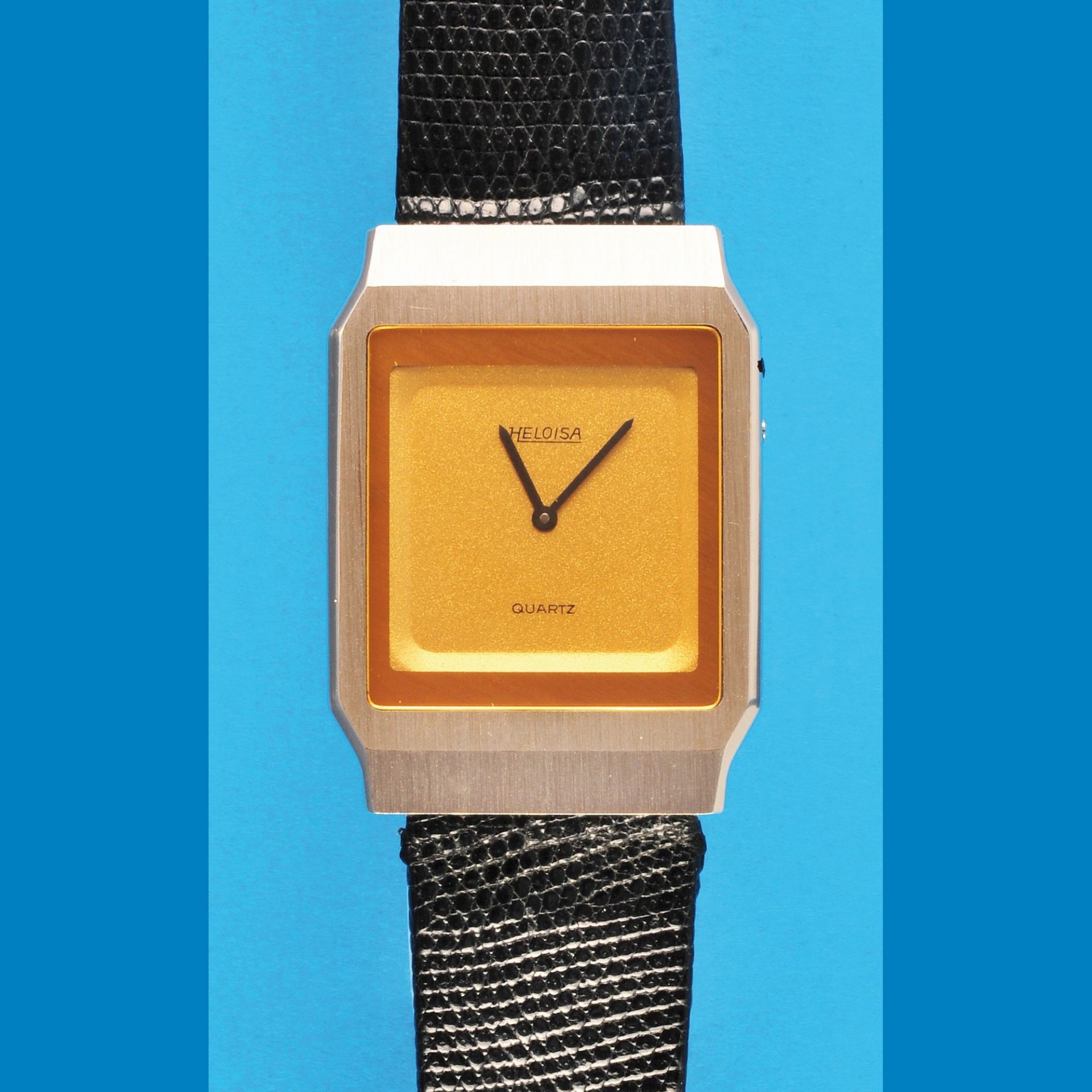 Heloise Quartz, 1970'th years, flat wristwatch