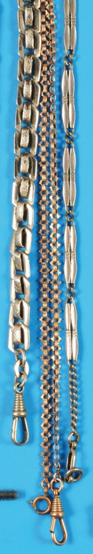 Bundle with 3 pocket watch chains